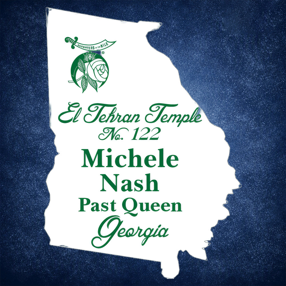 Custom State Outline Name Badge – Personalized Engraved State‑Shaped Name Tag