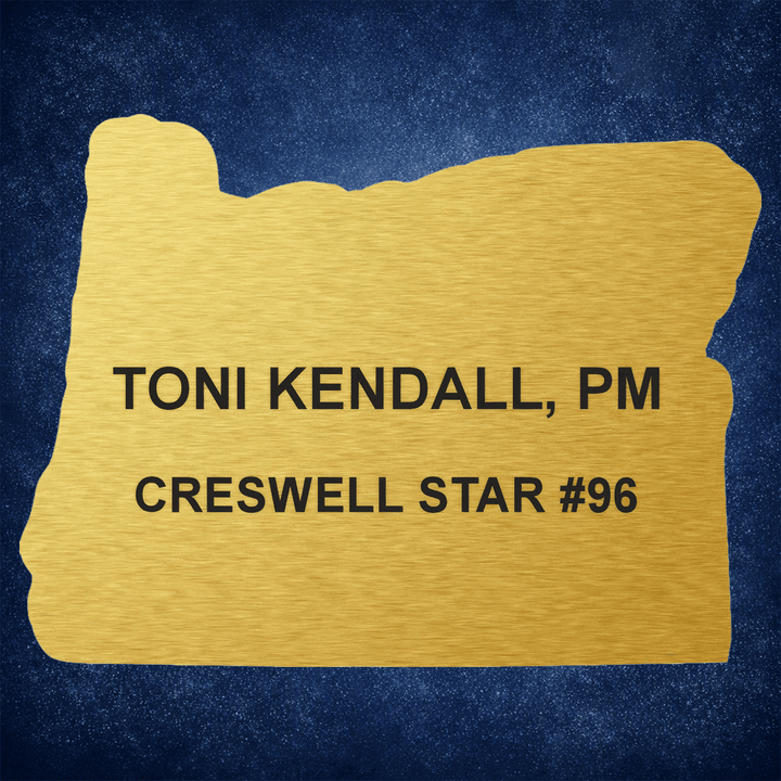 Custom State Outline Name Badge – Personalized Engraved State‑Shaped Name Tag