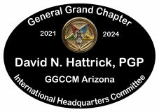 General Grand Chapter Name Badge